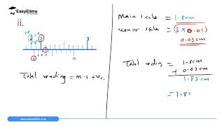 Reading a Vernier Calipers  - (Lesson 2 Physics Form 2 - Measurement II )