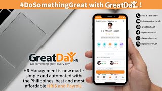 GreatDay HR - The Philippines' Best HRIS and Payroll Software screenshot 1