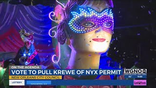 New Orleans City Council to vote on fate of Krewe of Nyx’s Mardi Gras parade