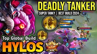 HYLOS BEST BUILD 2024 | BUILD TOP 1 GLOBAL HYLOS GAMEPLAY | MOBILE LEGENDS✓