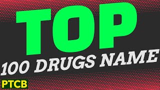 Top 100 Prescription Drugs: WITH AUDIO | PTCB |  (Pharmacy Technician Exam). PART  1