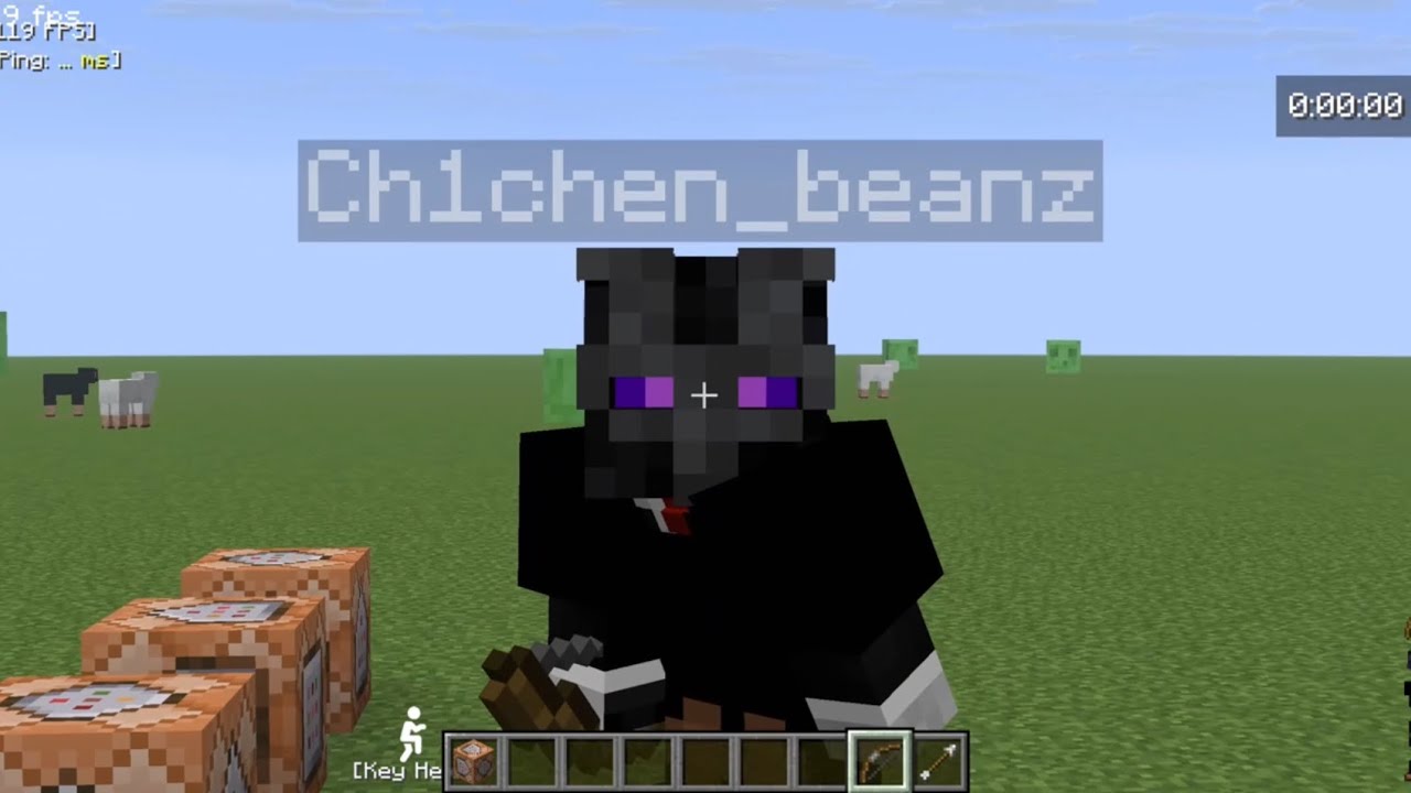 Ender Armor concept for hypixel skyblock.