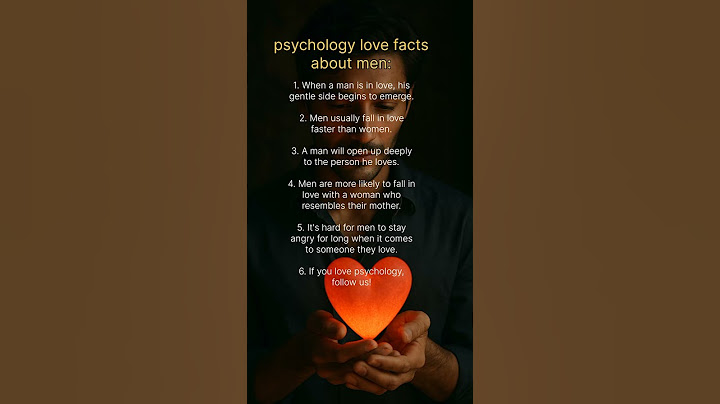 Top 6 Psychological Facts About Men in Love | Male Behavior, Emotions & Love Psychology