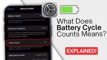 What Does Battery Cycle Counts Means on iPhone 16/17? (EXPLAINED)