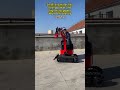 Mini excavator that can dig, grab, and crush #digger #excavator