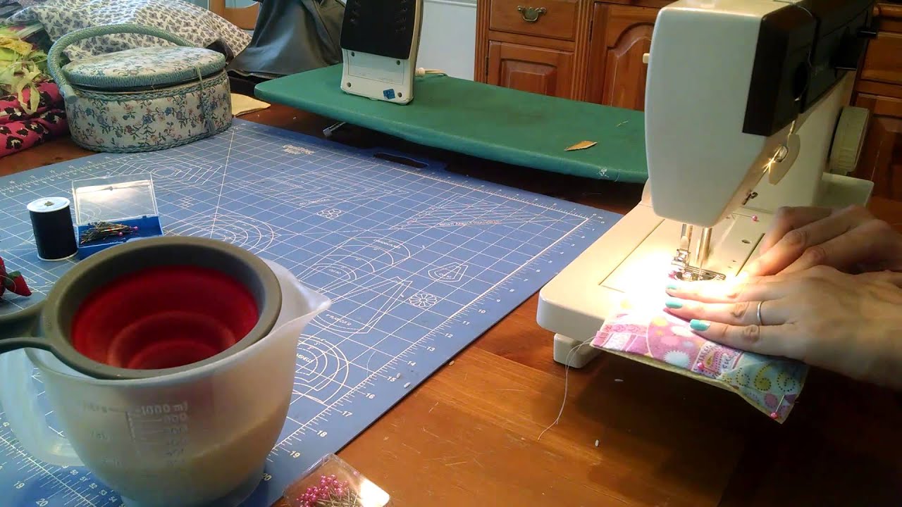 How to Make Rice Heat Bags Hand Warmer Tutorial YouTube