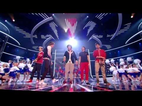 One Direction sing Kids in America   The X Factor Live show 5 Full Version