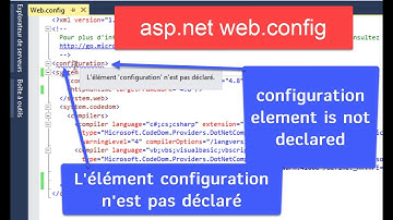 asp.net web.config configuration  L