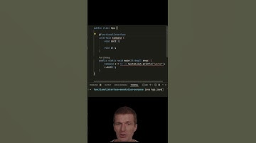 What is the Purpose of the FunctionalInterface Annotation? #java #shorts