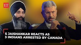 Hardeep Nijjar killing: EAM Jaishankar reacts as 3 Indians arrested by Canada; ‘Will wait for...’