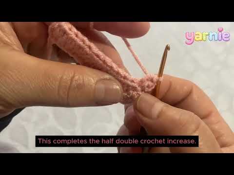 How to Increase in Half Double Crochet | Easy Step-by-Step Beginner Tutorial
