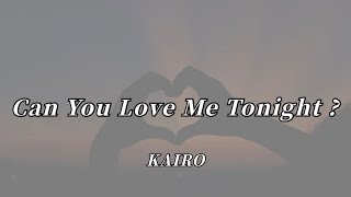 Can You Love Me Tonight? (Stripped)