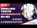 Text 11 Giving a presentation (Topic &#39;Jobs&#39;) 🇺🇸 Английский язык INTERMEDIATE (B1-B2)