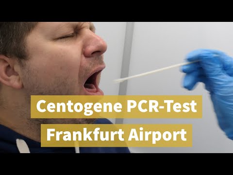 PCR Test am Airport Frankfurt - Centogene  - Urlaub 2021