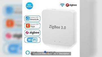 Tuya Zigbee 3.0 Gateway Hub Smart Home Wireless Bridge Smart Life APP Remote Control Automation Devi