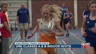 UNK CLASS A \& B INDOOR TRACK INVITE HIGHLIGHTS