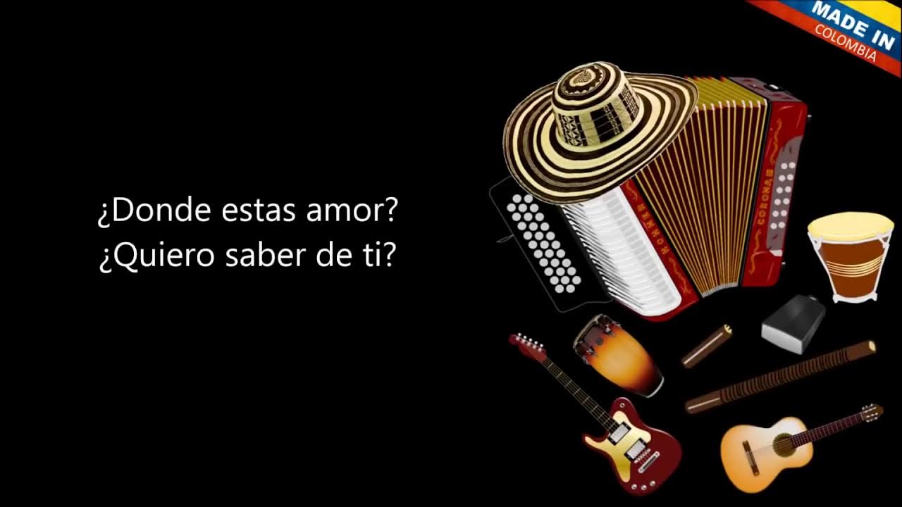 Quiero saber de ti - Los inquietos del vallenato (Letra) 1080p Quiero saber de ti - Los inquietos del vallenato (Letra) 1080p