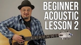 Beginner Acoustic Guitar Lesson 2  The A Major Chord