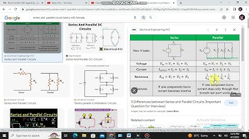 Series and Parallel circuit simulation using proteus software