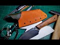 Layered Sheath: Leather Over Kydex | Daily Vlog | Knife Maker