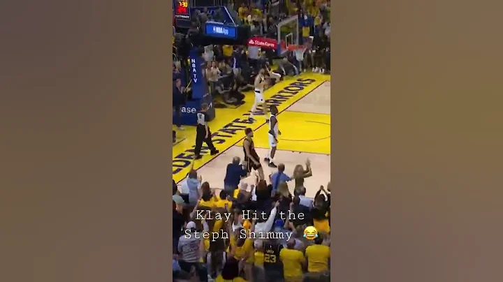 Klay Impersonates Steph 😂 | #shorts