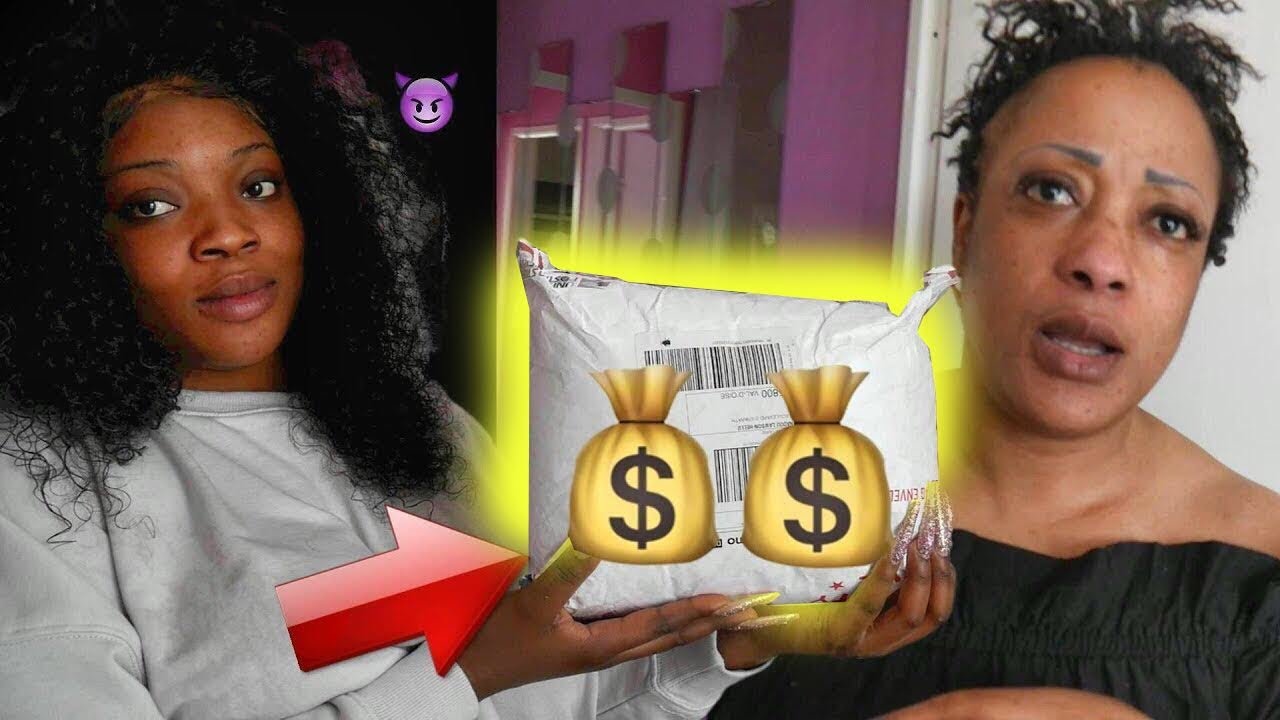 JE PRANK MA MERE AVEC CE COLIS (HILARANT) FT NabeautyHair