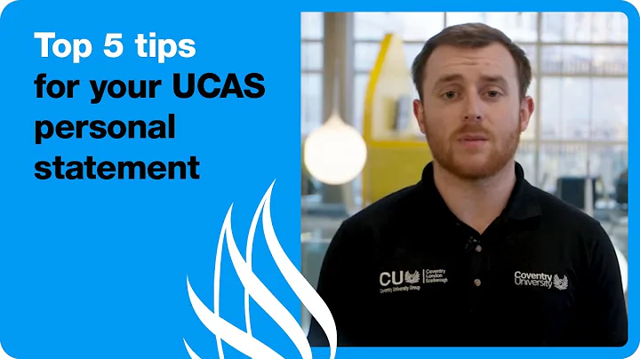 UCAS Personal Statement – 5 Top Tips