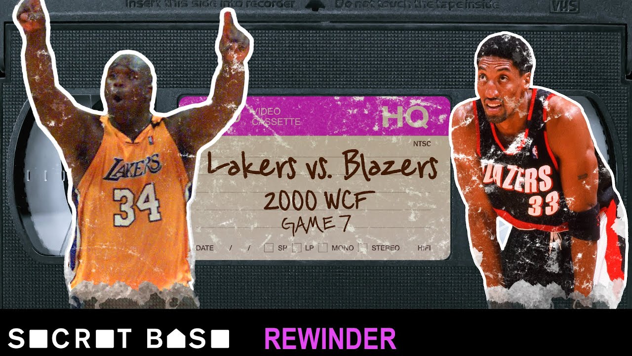 The Wild Comeback Finish To The 2000 Lakers Blazers Playoff Series Deserves A Deep Rewind Youtube