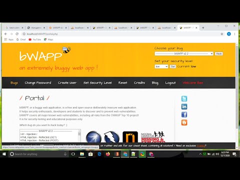How to install bwapp on WAMP or XAMPP server in hindi | install bWAPP on local server in hindi