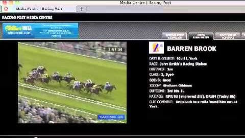 Racing Post Video Form Guides