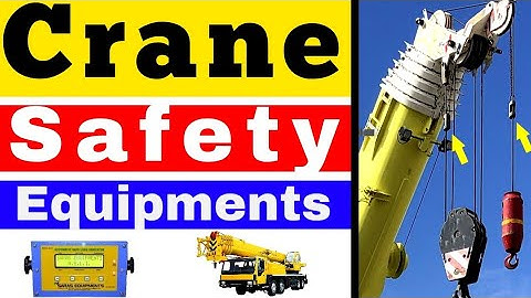Safety Equipment in Crane || SLI | Anti Two Block Device.
