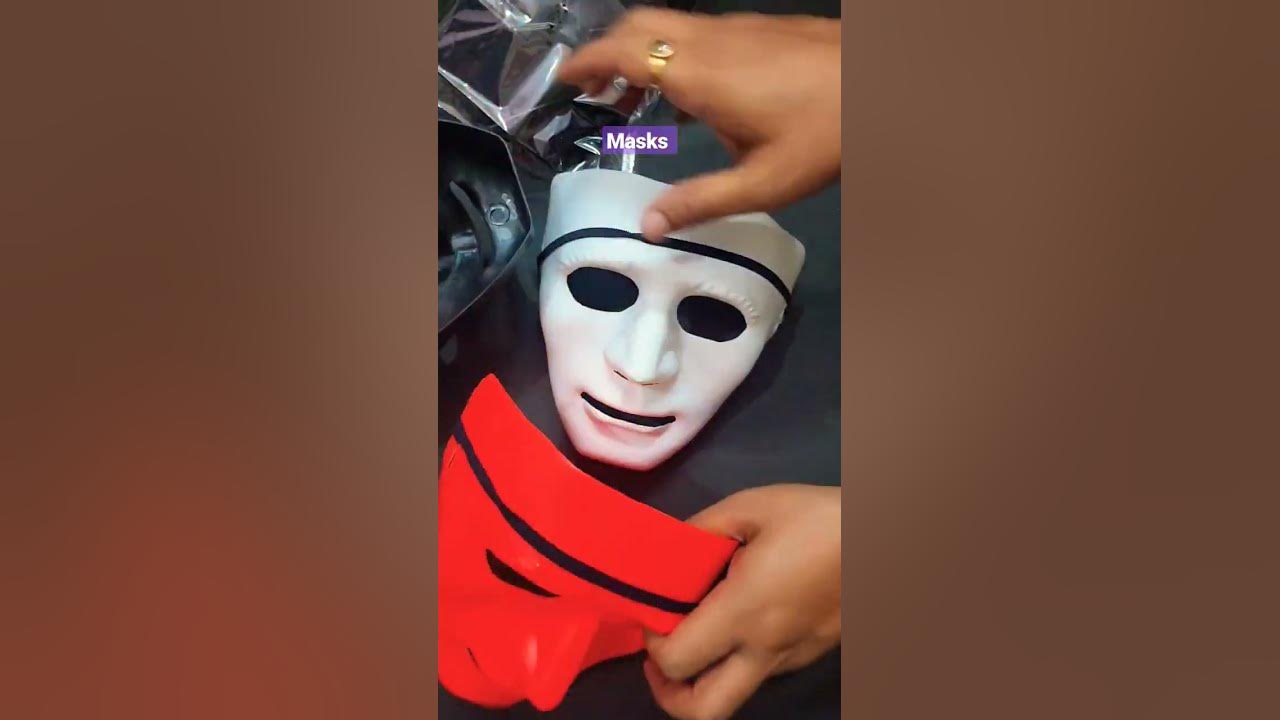 different-masks-theatre-mask-unboxing-unboxfunbox-ytshort-mask