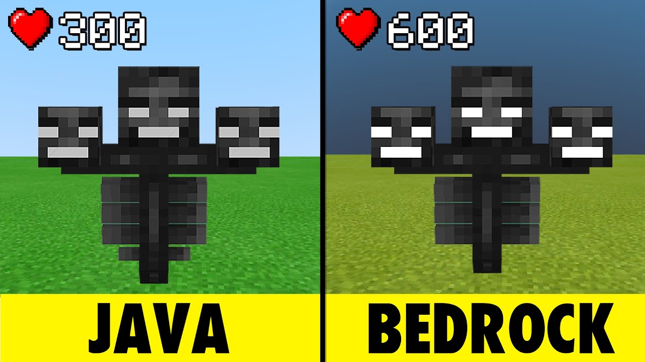 Minecraft Bedrock E Minecraft Java : Que Diferença, Que Versão Escolher ? -  Minecraft Tutos