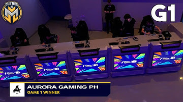 AURORA PH vs TEAM VAMOS | Game 1 | Group Stage | GOTF 2025