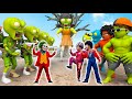 Scary Teacher 3D Transformation HULK VS Plants vs Zombies 2 From Squid Game Challenge | Live Action