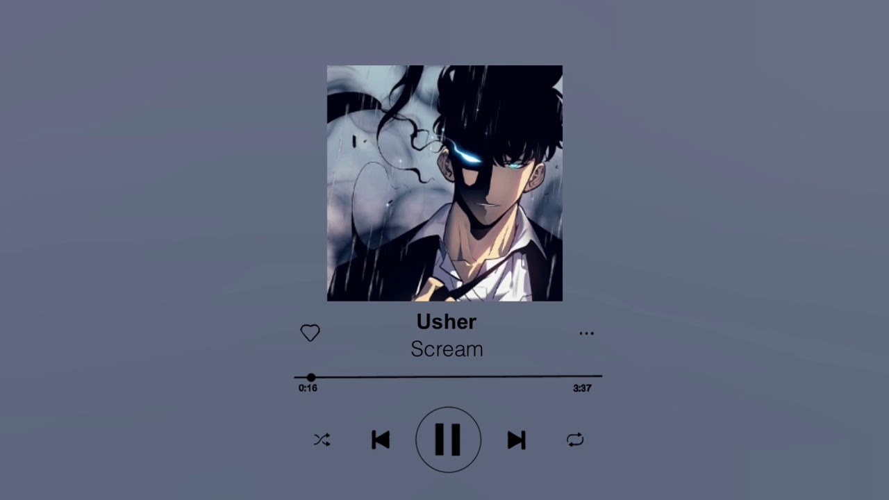 𝐔𝐬𝐡𝐞𝐫 - 𝐒𝐜𝐫𝐞𝐚𝐦 (𝐬𝐥𝐨𝐰𝐞𝐝 + 𝐫𝐞𝐯𝐞𝐫𝐛)