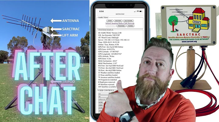 AFTER CHAT: Will It Work?  SARCTRAC Satellite Ham Radio Gimbal