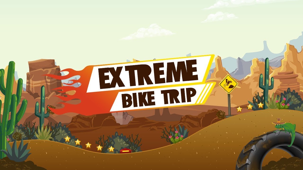 Extreme Bike trip. Extreme trip.