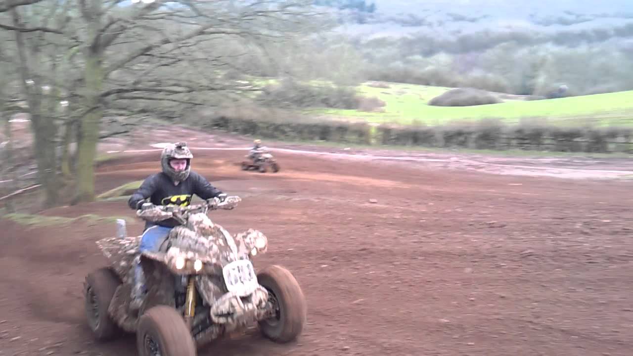 Del at Dragon quad racing stourpot march 8th 2015 - YouTube