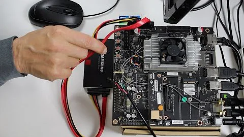 Install Samsung SSD on NVIDIA Jetson TX1