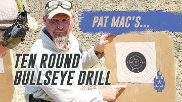 Ten Round Bullseye Drill