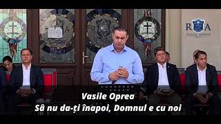 Vasile Oprea - Sâ nu da-ți înapoi, Domnul e cu noi [ 2021 ]
