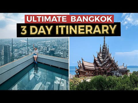 The Ultimate 3 Day BANGKOK Itinerary | Thailand Travel Guide (2024)
