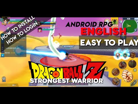 How to install and login Dragonball Strongest Warrior#RPG #Android #Taptapgames