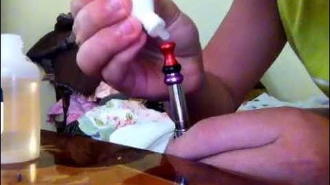 How to add e-juice in a drip tip