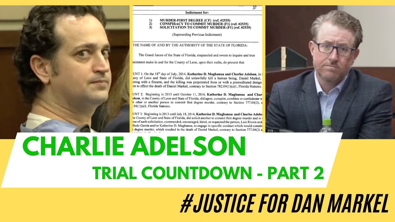 The Dan Markel Trials: TRIAL COUNTDOWN: Charlie Adelson | Part 2 - YouTube