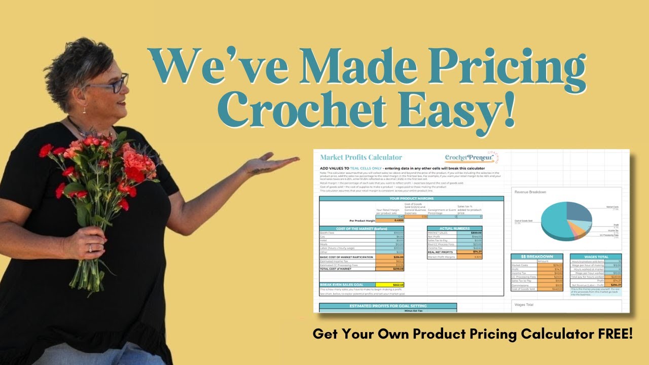 How to Price Crochet Projects for Profit 