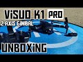 New Visuo K1 Pro Unboxing. 2 Axis gimbal foldable affordable GPS 4K drone.(quadcopter)