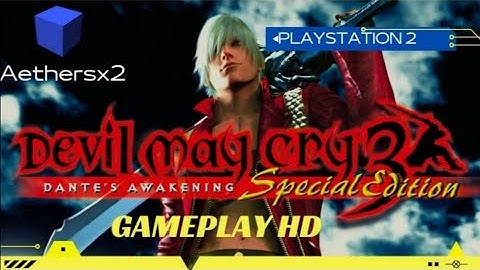 Devil May Cry 3 | Gameplay HD | AetherSX2 | PS2