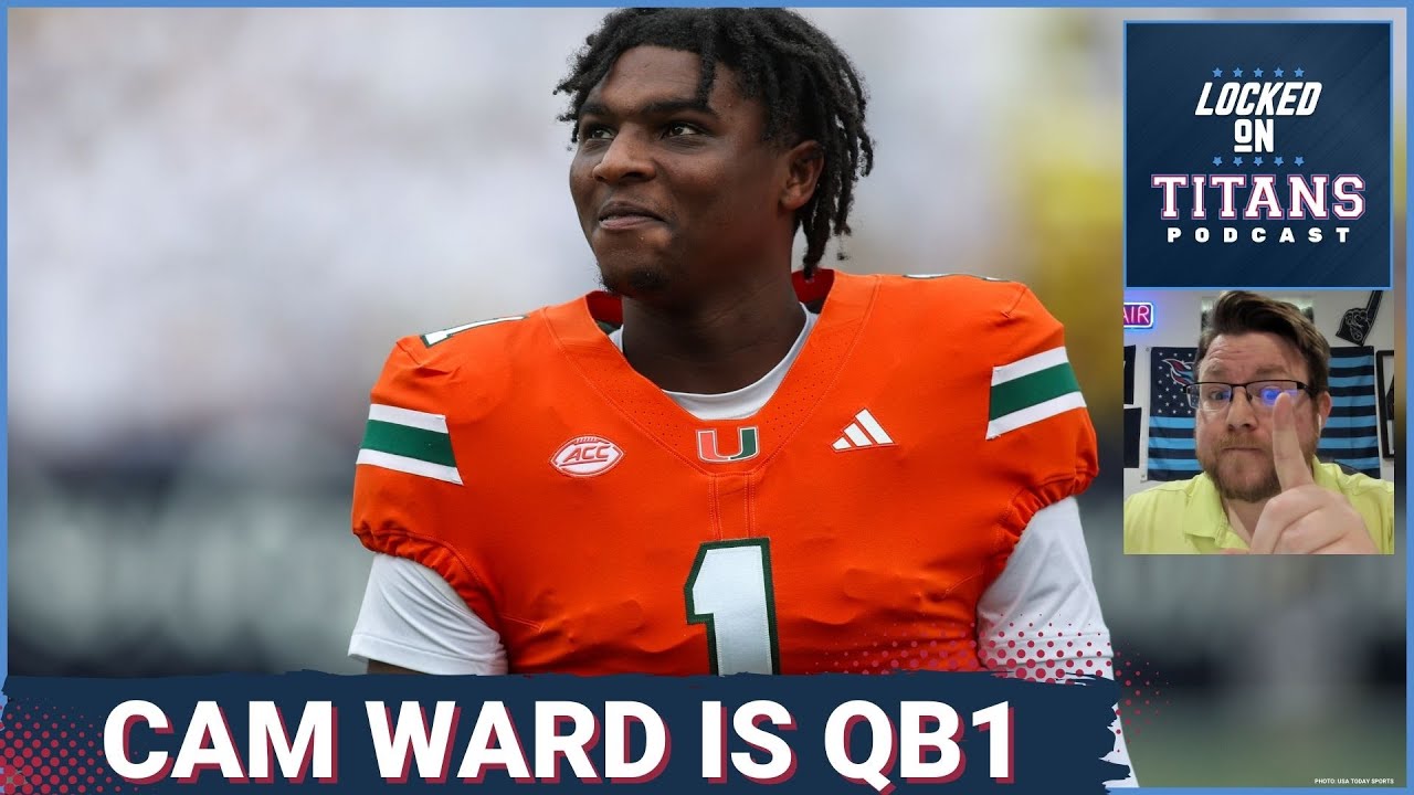 WATCH: Tennessee Titans CAM WARD IS QB1 IN 2025, Cooper Kupp Issue & Offensive Line is Set w/ Kevin Zeitler